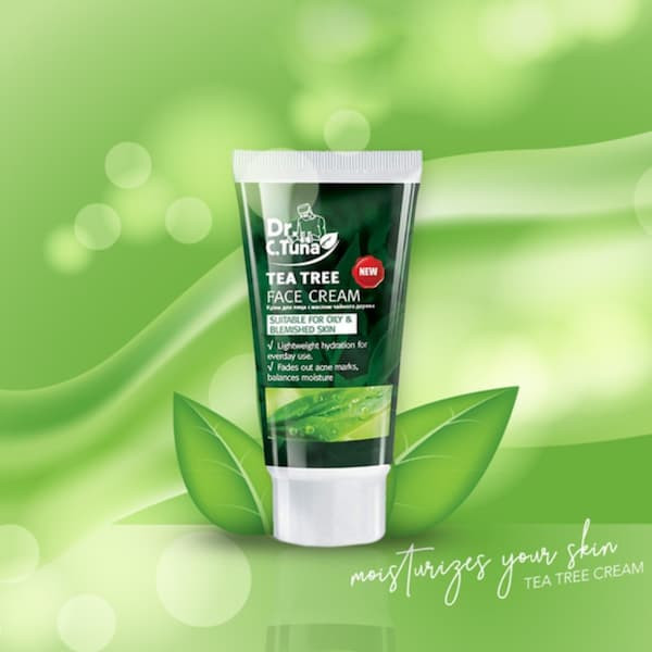 کرم آبرسان دکتر. جی تونا مدل Tea Tree حجم 50 میلی لیتر