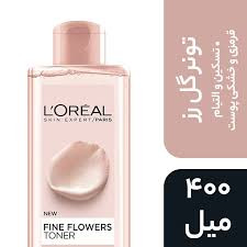 تونر پوست خشک لورال مدل L’oreal model dry skin toner