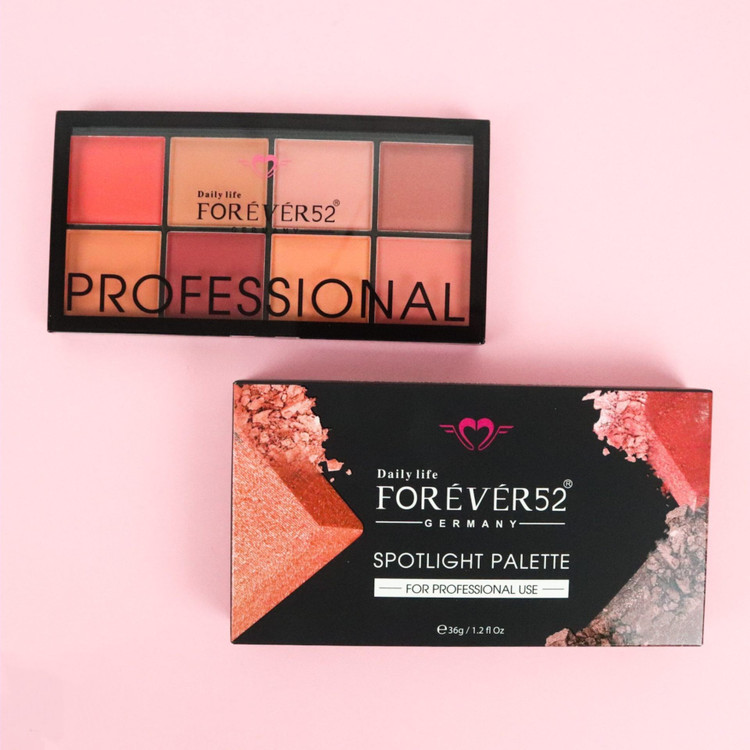 پالت 8رنگ رژگونه فوراور ۵۲ (اصلی) FOREVER 52 Blusher Palette
