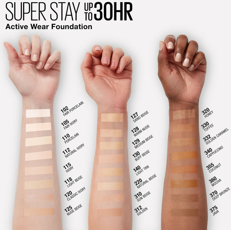 کرم پودر استیکی سوپراستی میبلین312 Maybelline Super Stay Foundation Stick