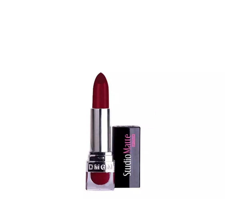 رژلب استودیو مات زرشکی دی ام جی ام شماره502 DMGM Studio Matte Long lasting lipstick