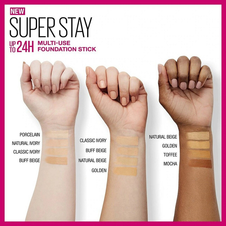 کرم پودر استیکی سوپراستی میبلین110 Maybelline Super Stay Foundation Stick