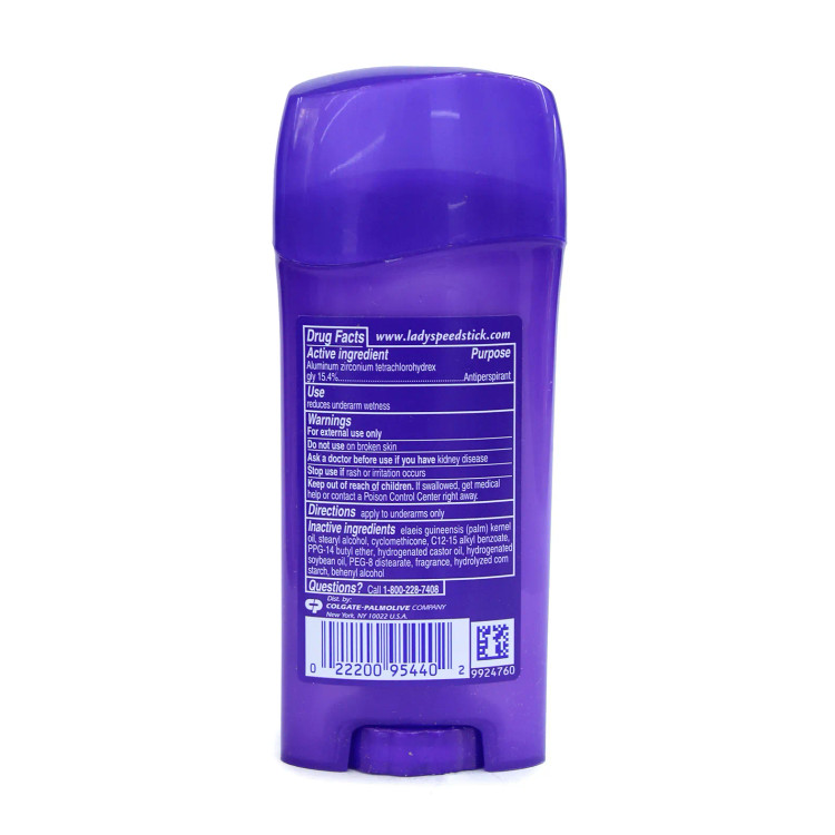 استیک ضد تعریق زنانه لیدی اسپید استیک مدل INVISIBLE DRY POWDER FRESH حجم 65 میل